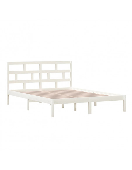 Giroletto Bianco 150x200 cm King in Legno Massello