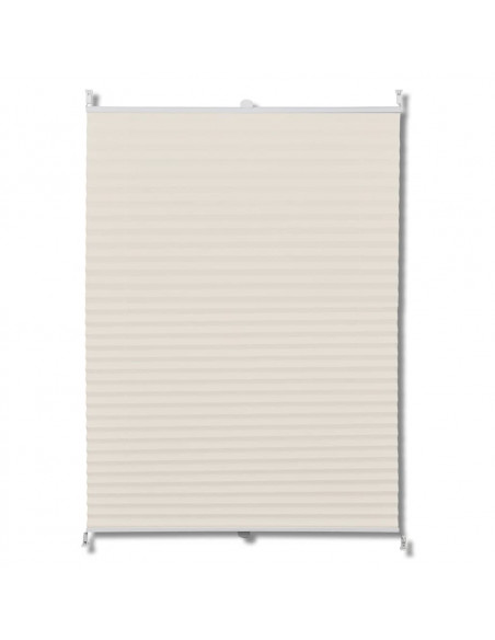 Tenda plissè 100x150cm Crema