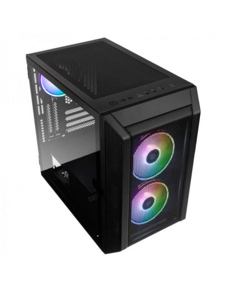Kolink Citadel Mesh RGB Mini Tower Vetro Temperato No-Power minITX/mATX