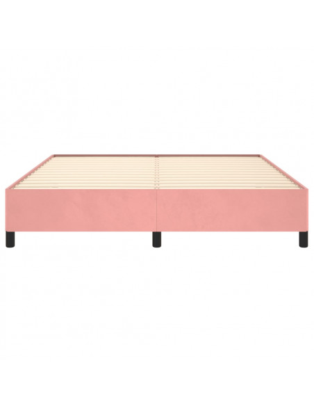 Giroletto Rosa 180x200 cm in Velluto