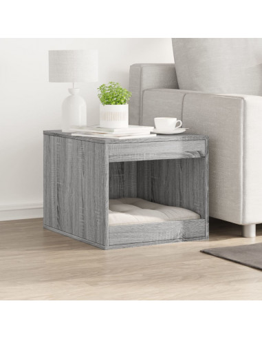 Recinto Lettiera Gatti Grigio Sonoma 47x59x42 cm in Truciolato