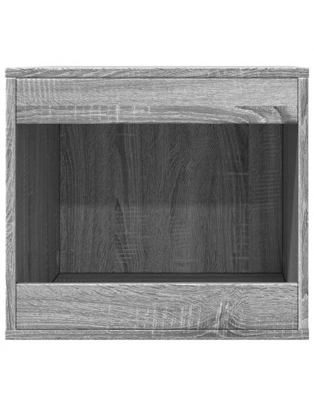 Recinto Lettiera Gatti Grigio Sonoma 47x59x42 cm in Truciolato