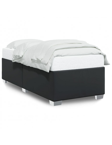 Giroletto Nero 90x190 cm in Similpelle