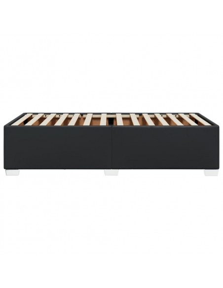 Giroletto Nero 90x190 cm in Similpelle