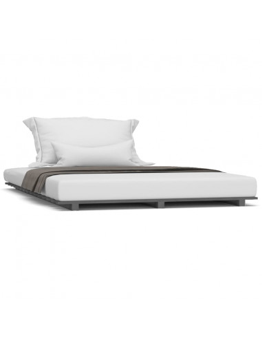 Giroletto Grigio 120x200 cm in Legno Massello di Pino