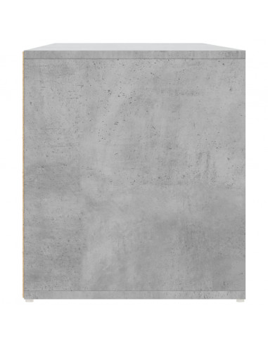 Mobile Angolare Grigio Cemento 160x40x45 cm in Truciolato