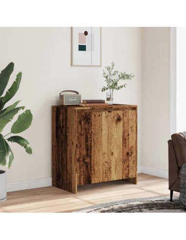 Credenza Legno Antico 70x41x75 cm in Truciolato