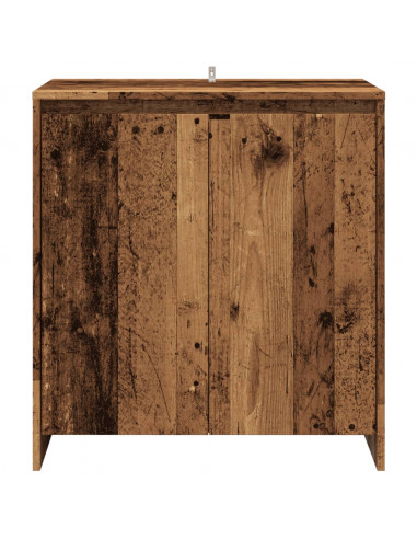 Credenza Legno Antico 70x41x75 cm in Truciolato