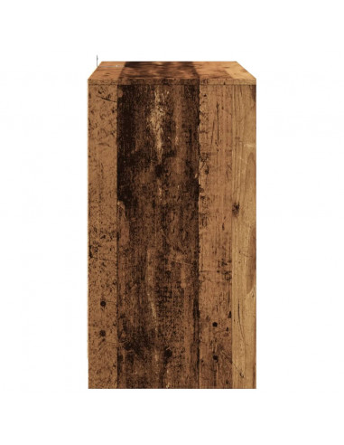 Credenza Legno Antico 70x41x75 cm in Truciolato