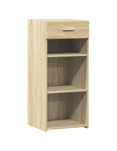 Credenza Rovere Sonoma 40x42,5x93 cm in Legno Multistrato 2