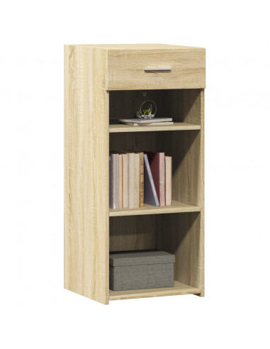 Credenza Rovere Sonoma 40x42,5x93 cm in Legno Multistrato