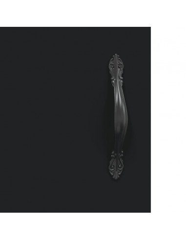 Credenza Nera 69,5x34x90 cm in Legno Multistrato