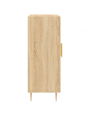 Credenza Rovere Sonoma 69,5x34x90 cm in Legno Multistrato