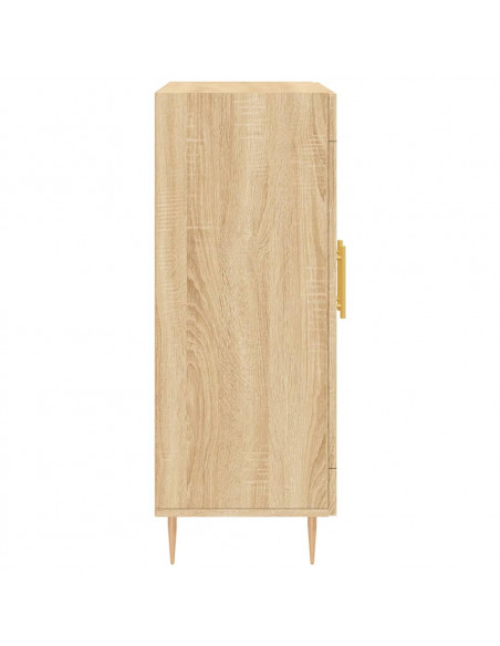 Credenza Rovere Sonoma 69,5x34x90 cm in Legno Multistrato