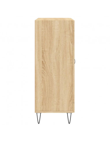 Credenza Rovere Sonoma 69,5x34x90 cm in Legno Multistrato