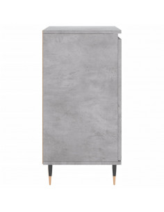 Credenza Grigio Cemento 60x35x70 cm in Legno Multistrato 2