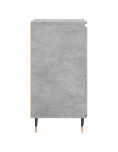 Credenza Grigio Cemento 60x35x70 cm in Legno Multistrato