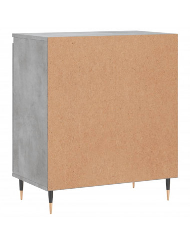 Credenza Grigio Cemento 60x35x70 cm in Legno Multistrato