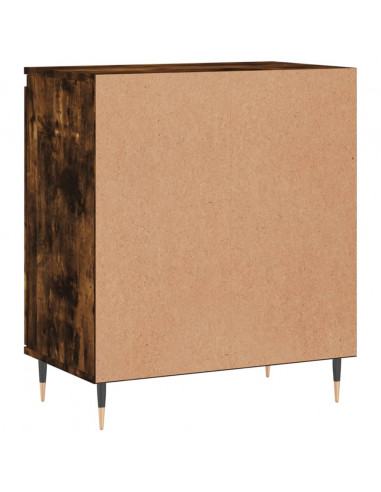 Credenza Rovere Fumo 60x35x70 cm in Legno Multistrato