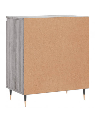 Credenza Grigio Sonoma 60x35x70 cm in Legno Multistrato