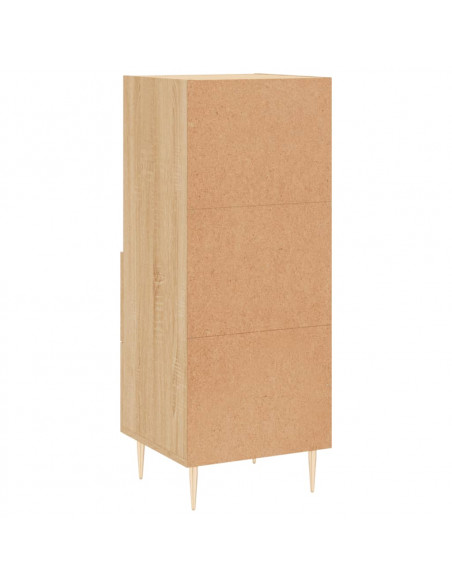 Credenza Rovere Sonoma 34,5x34x90 cm in Legno Multistrato