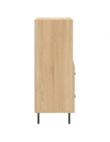 Credenza Rovere Sonoma 34,5x34x90 cm in Legno Multistrato