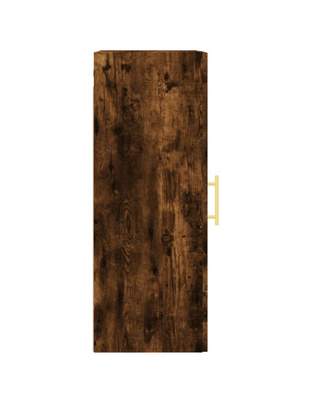 Mobile a Parete Rovere Fumo 34,5x34x90 cm