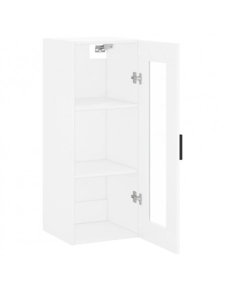 Mobile a Parete Bianco 34,5x34x90 cm