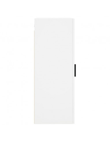 Mobile a Parete Bianco 34,5x34x90 cm