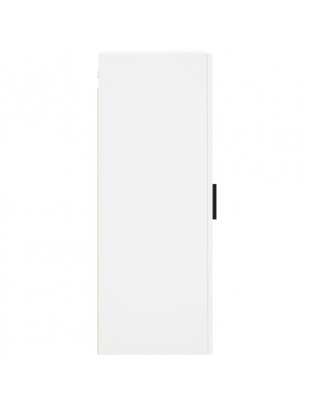 Mobile a Parete Bianco 34,5x34x90 cm