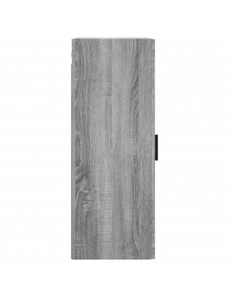 Mobile a Parete Grigio Sonoma 34,5x34x90 cm