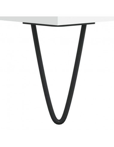 Credenza Bianca 60x35x70 cm in Legno Multistrato