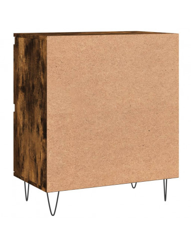Credenza Rovere Fumo 60x35x70 cm in Legno Multistrato