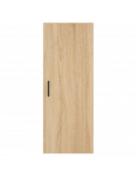 Credenza Rovere Sonoma 34,5x34x180 cm in Legno Multistrato