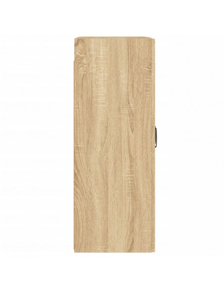 Armadietti a Parete 2 pz Rovere Sonoma in Legno Multistrato