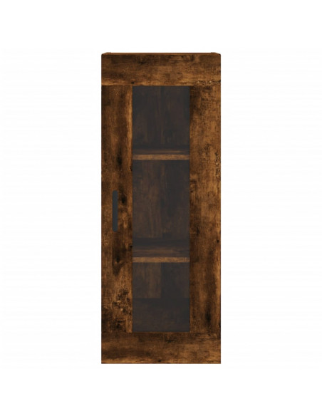 Mobile a Parete Rovere Fumo 34,5x34x90 cm