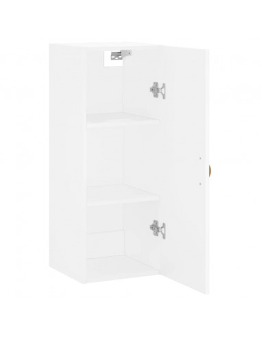 Mobile a Parete Bianco 34,5x34x90 cm