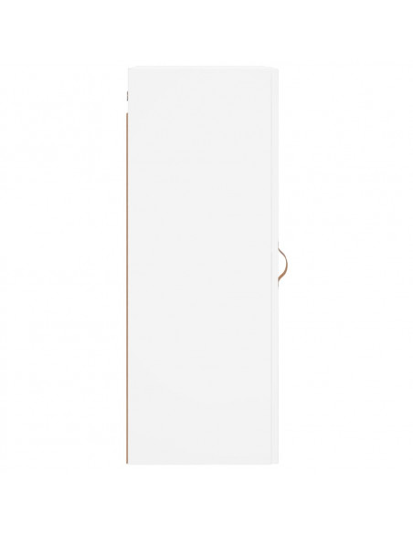 Mobile a Parete Bianco 34,5x34x90 cm