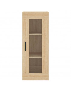 Mobile a Parete Rovere Sonoma 34,5x34x90 cm 2