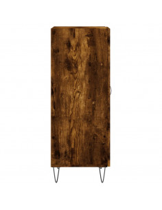 Credenza Rovere Fumo 34,5x34x90 cm in Legno Multistrato 2