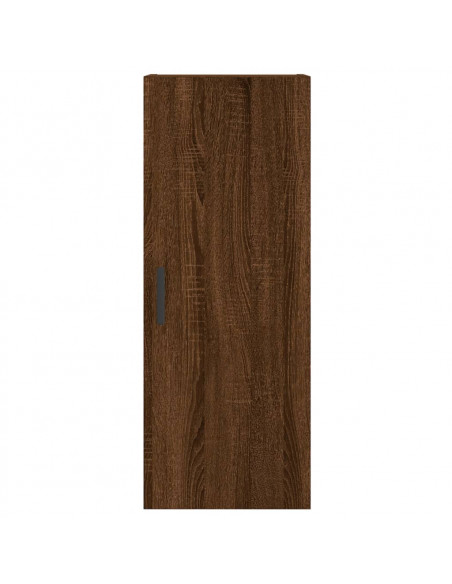 Mobile a Parete Rovere Marrone 34,5x34x90 cm