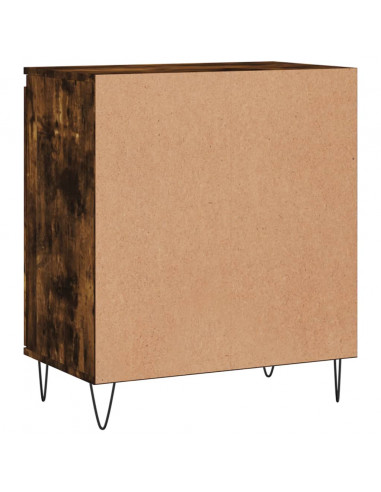 Credenza Rovere Fumo 60x35x70 cm in Legno Multistrato