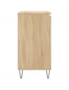 Credenza Rovere Sonoma 60x35x70 cm in Legno Multistrato 2