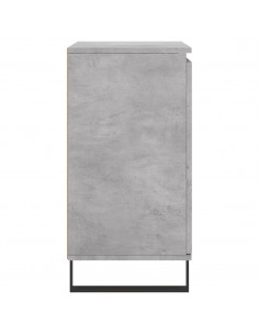 Credenza Grigio Cemento 60x35x70 cm in Legno Multistrato 2