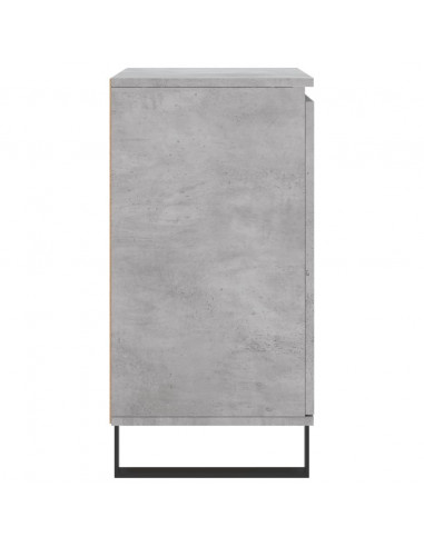 Credenza Grigio Cemento 60x35x70 cm in Legno Multistrato