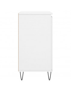 Credenza Bianca 60x35x70 cm in Legno Multistrato 2