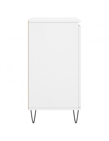Credenza Bianca 60x35x70 cm in Legno Multistrato