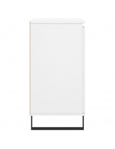 Credenza Bianca 60x35x70 cm in Legno Multistrato 2
