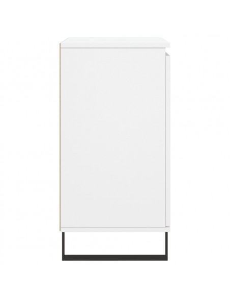 Credenza Bianca 60x35x70 cm in Legno Multistrato
