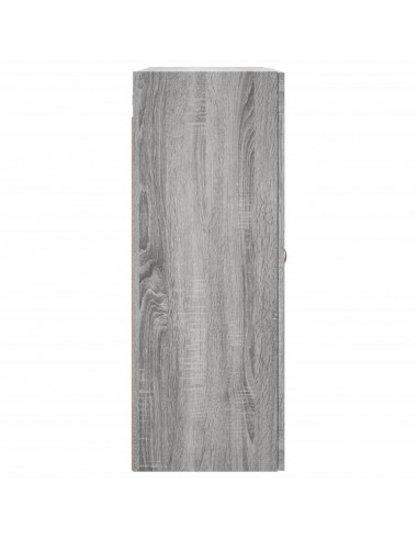 Mobile a Parete Grigio Sonoma 69,5x34x90 cm